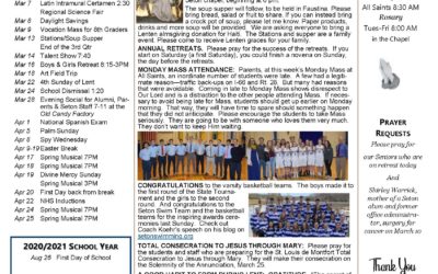 The Sentinel – March 5, 2020