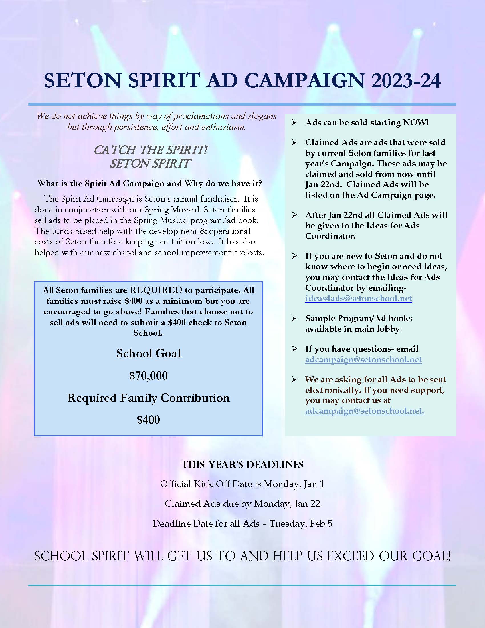 Ad Campaign Contract Form