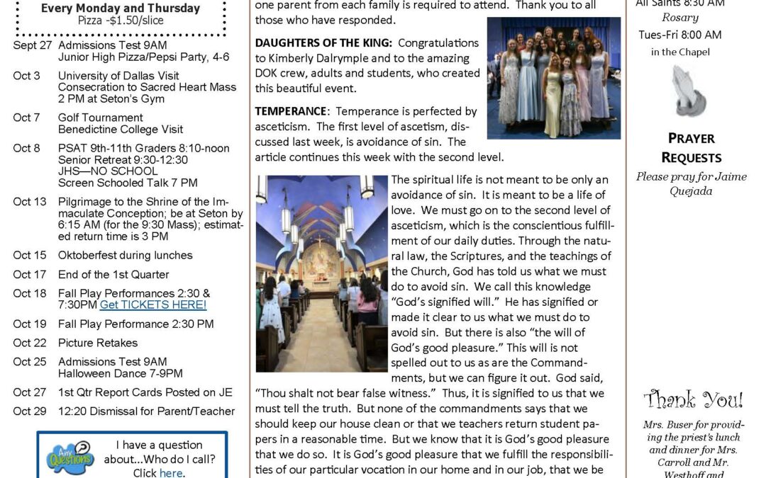 The Sentinel – September 25, 2025