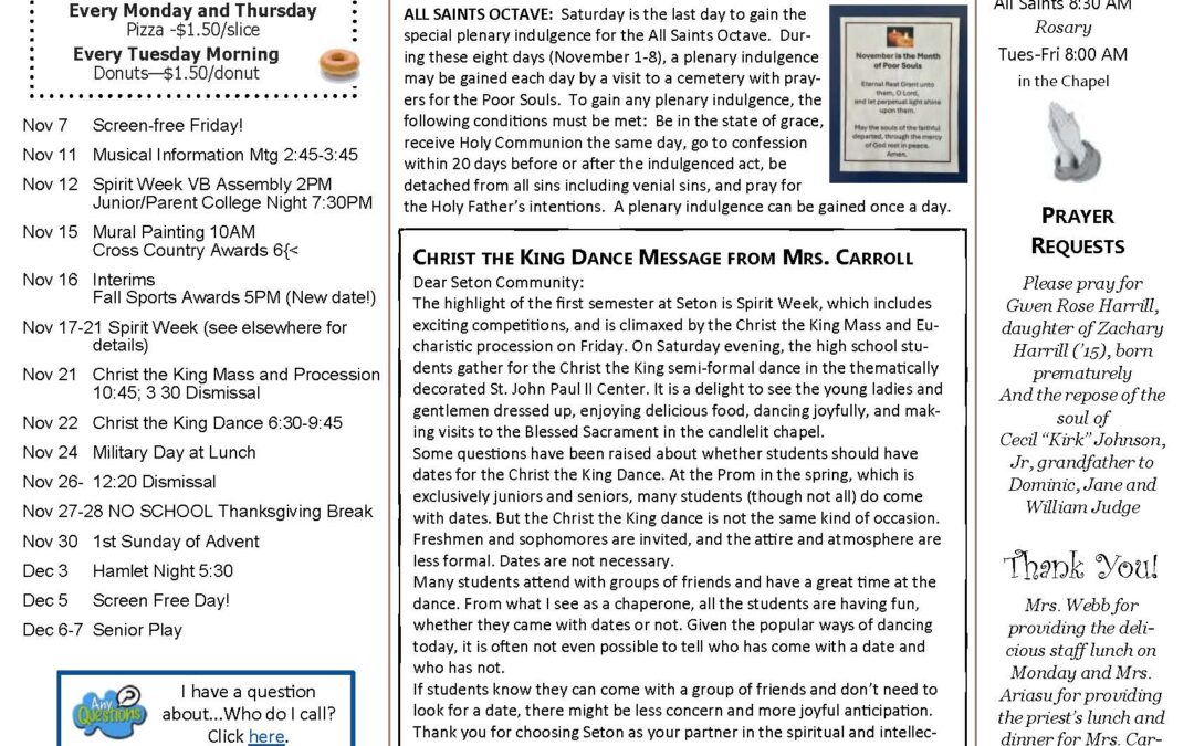 The Sentinel – November 6, 2025