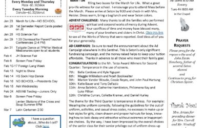 The Sentinel – Jan 22, 2026