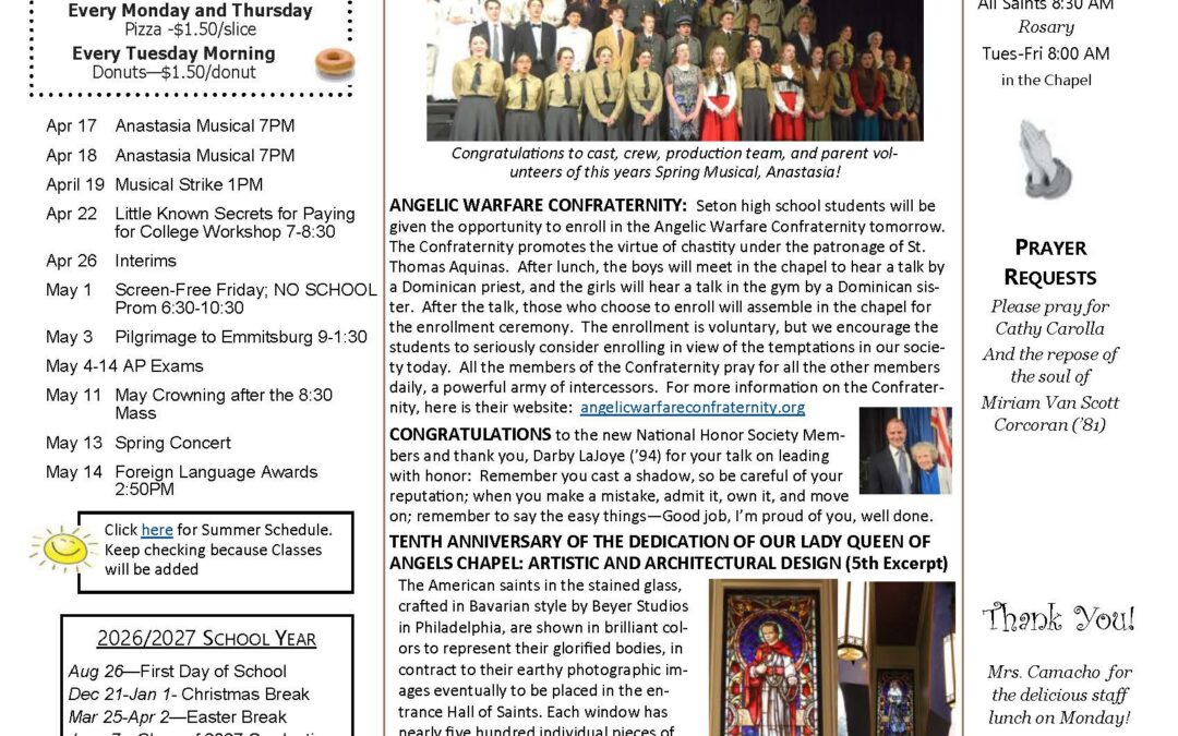 The Sentinel – April 16, 2026
