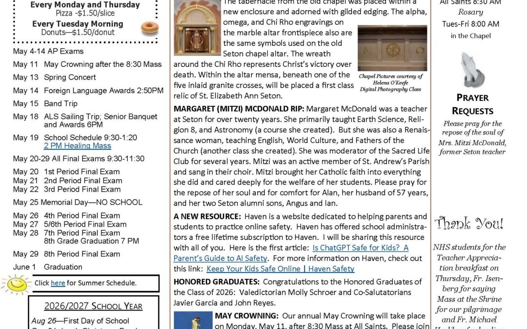 The Sentinel – May 7, 2026