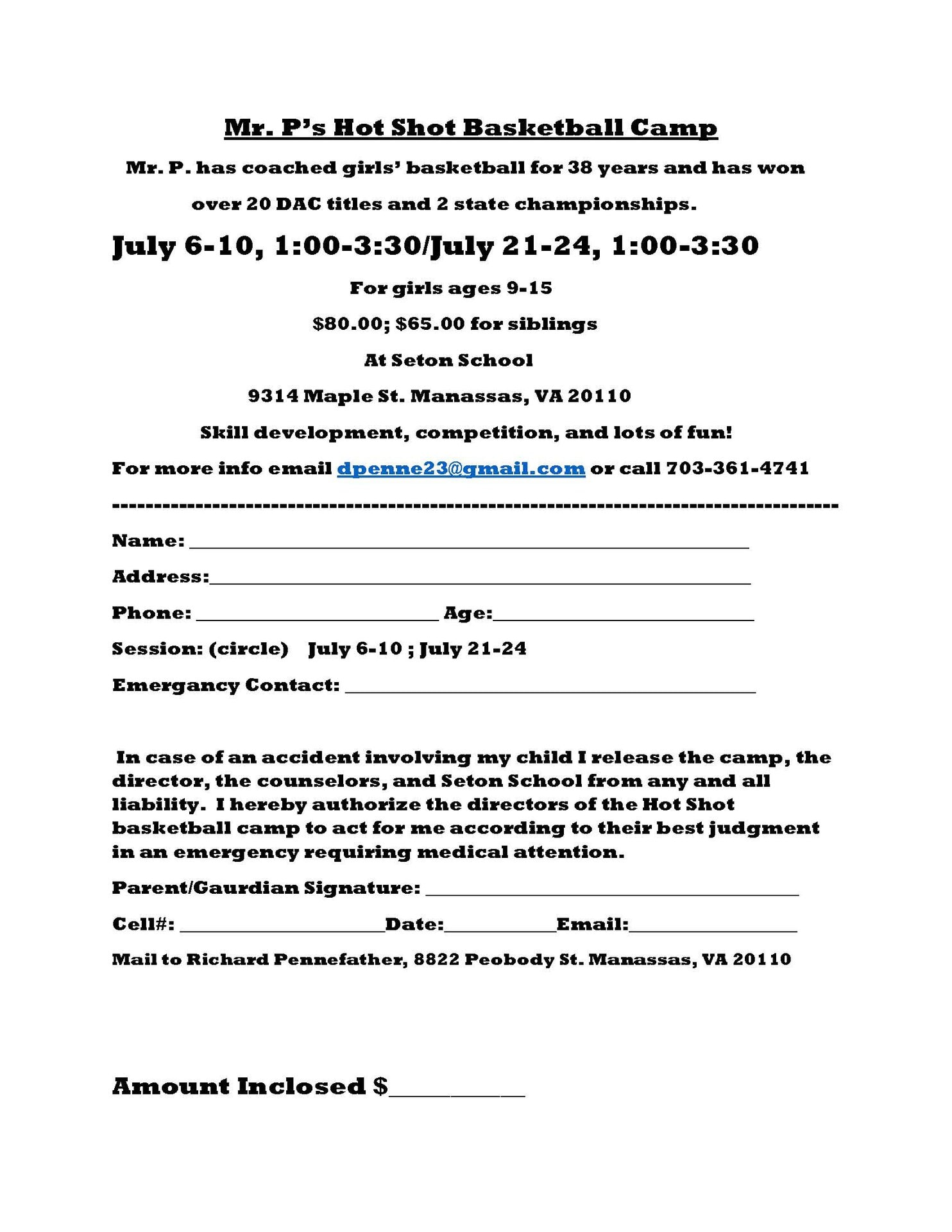 Mr P's Hot Shot Basketball Camp Flyer 2026 (1)