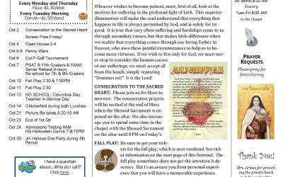 The Sentinel – October 1, 2026