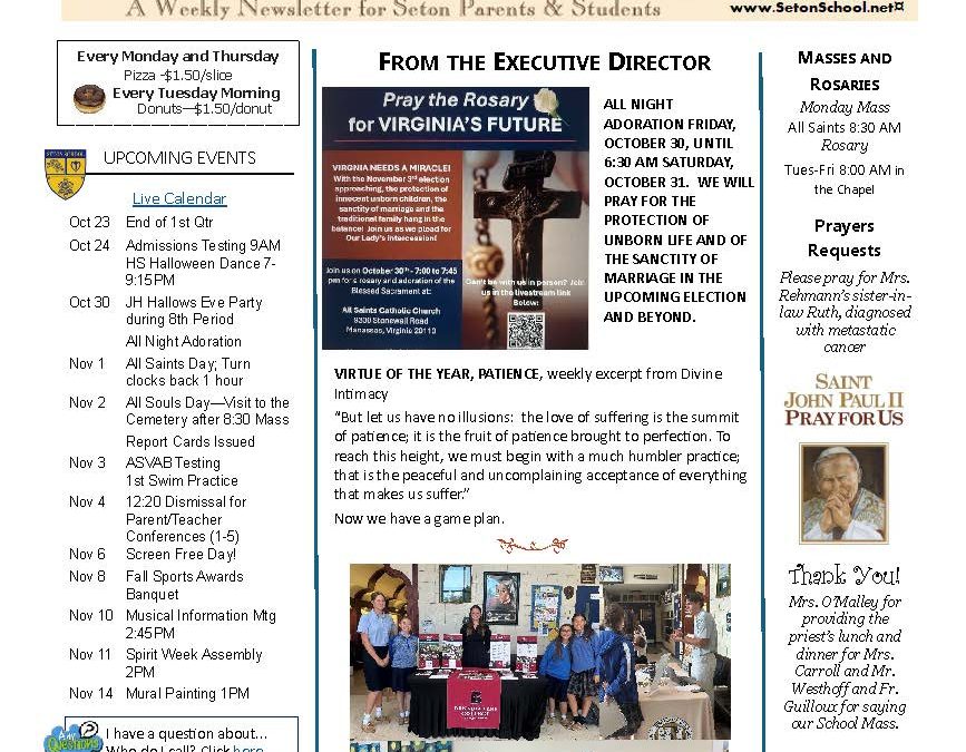 The Sentinel – October 22, 2026